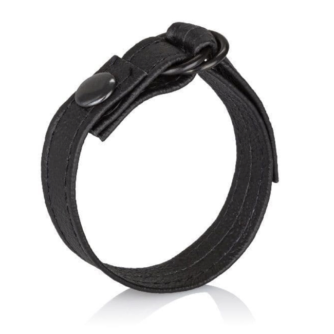 Calexotics Leather Cinch Cock Ring